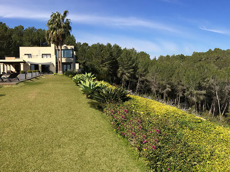 Back view of house Back view of house